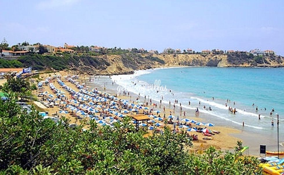 Coral Bay Кипр Пафос пляж